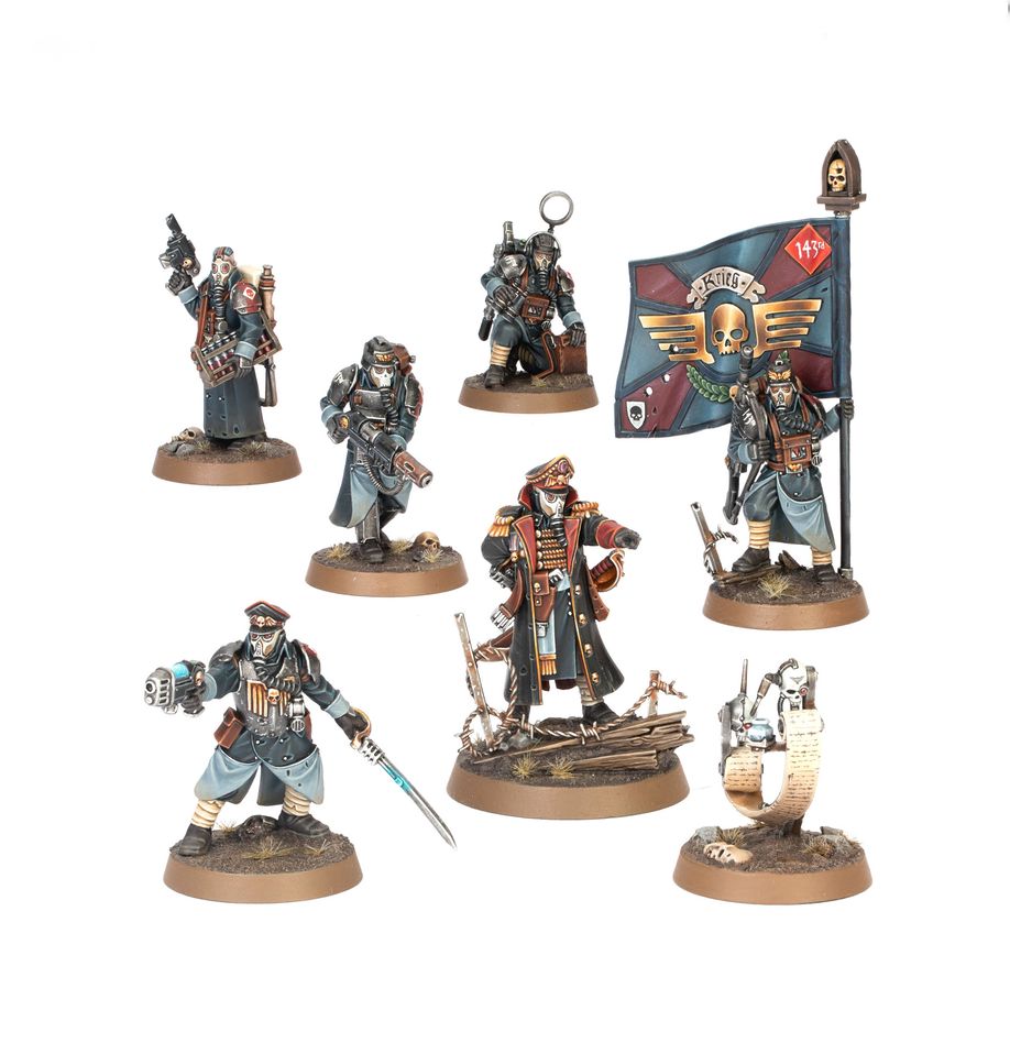 ASTRA MILITARUM DEATH KORPS OF KRIEG COMMAND SQUAD