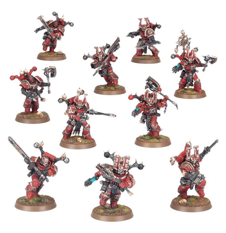 WORLD EATERS KHORNE BERZERKERS