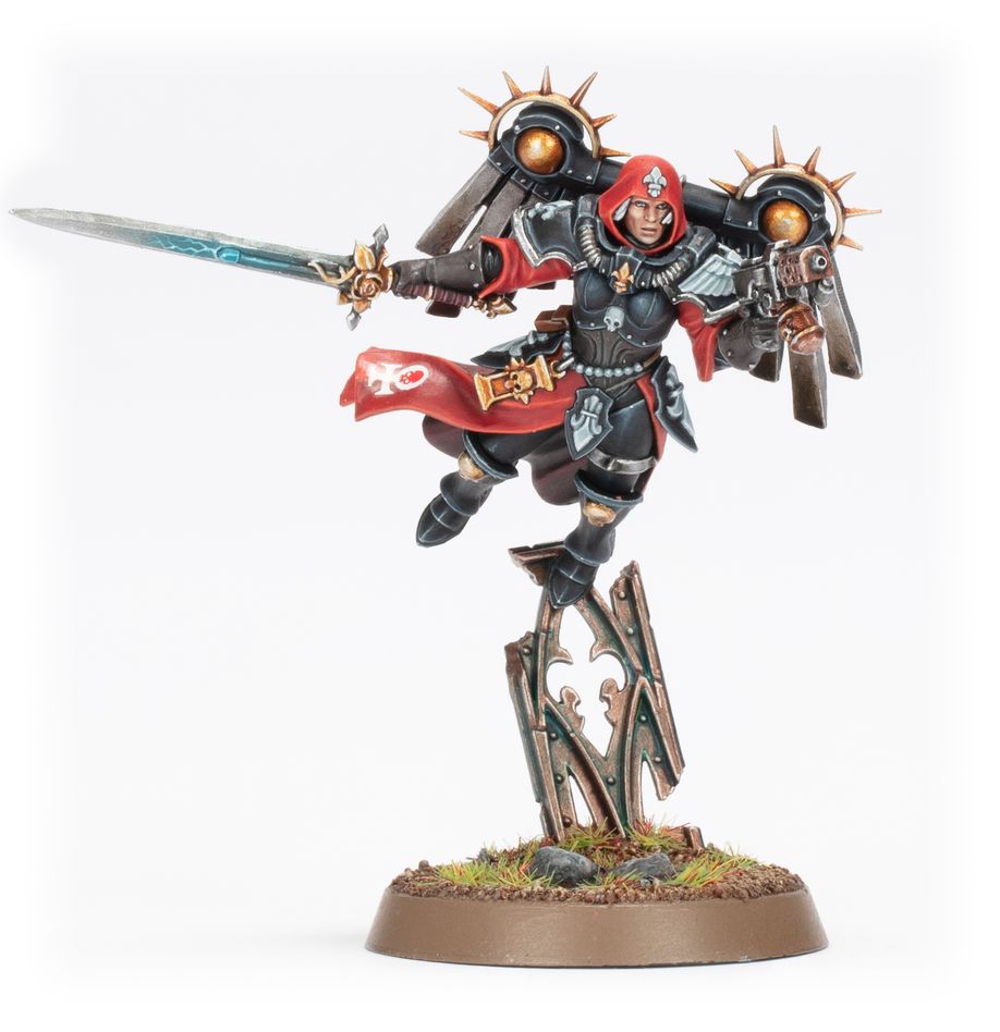 ADEPTA SORORITAS CANONESS WITH JUMP PACK