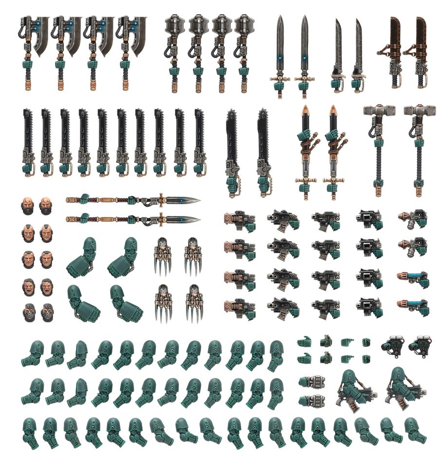 HORUS HERESY MELEE WEAPONS UPGRADE SET